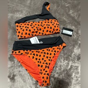 2pc Animal Print Swimsuit
